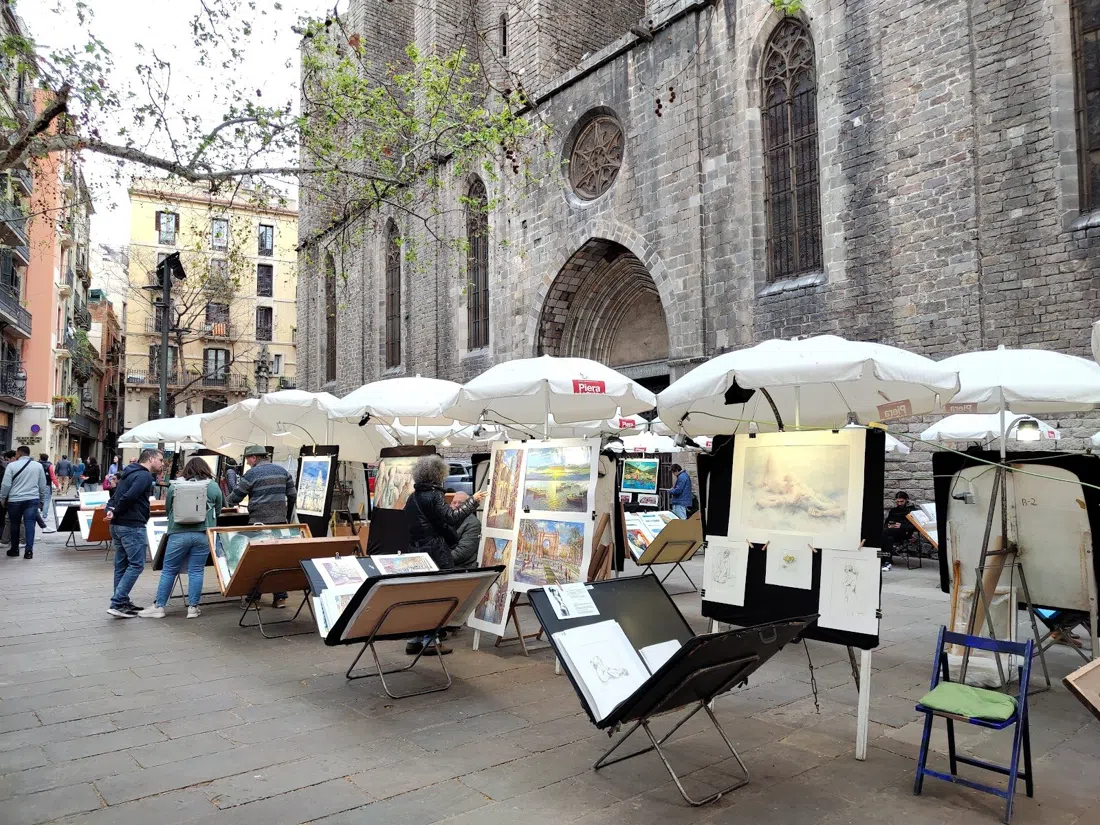 Plaça del Pi – Festes de Sant Josep Oriol, Barcelona