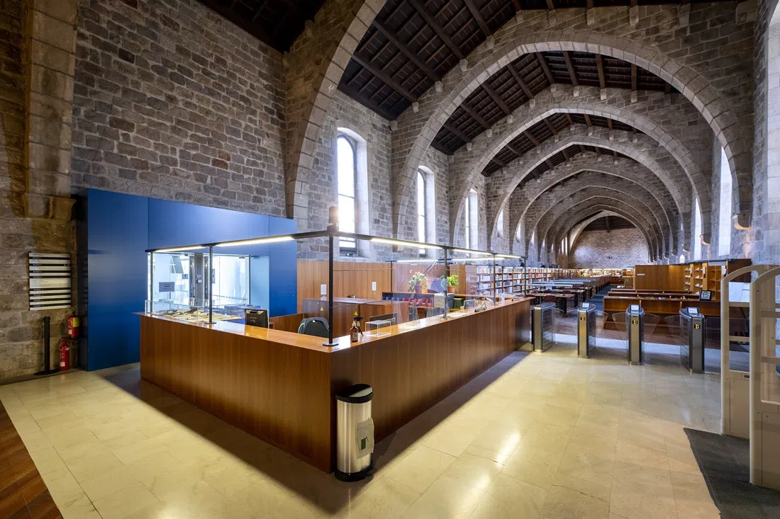 Biblioteca de Catalunya — Antic Hospital de la Santa Creu, Barcelona
