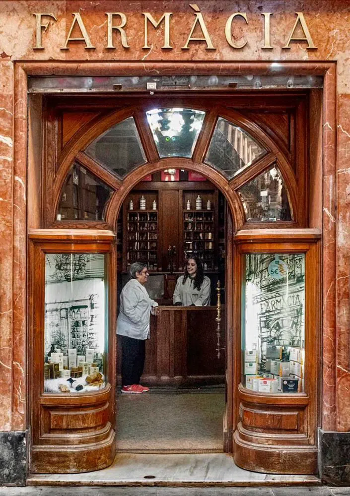 Farmàcia Mas Docampo (Antiga Farmàcia Comabella), Barcelona