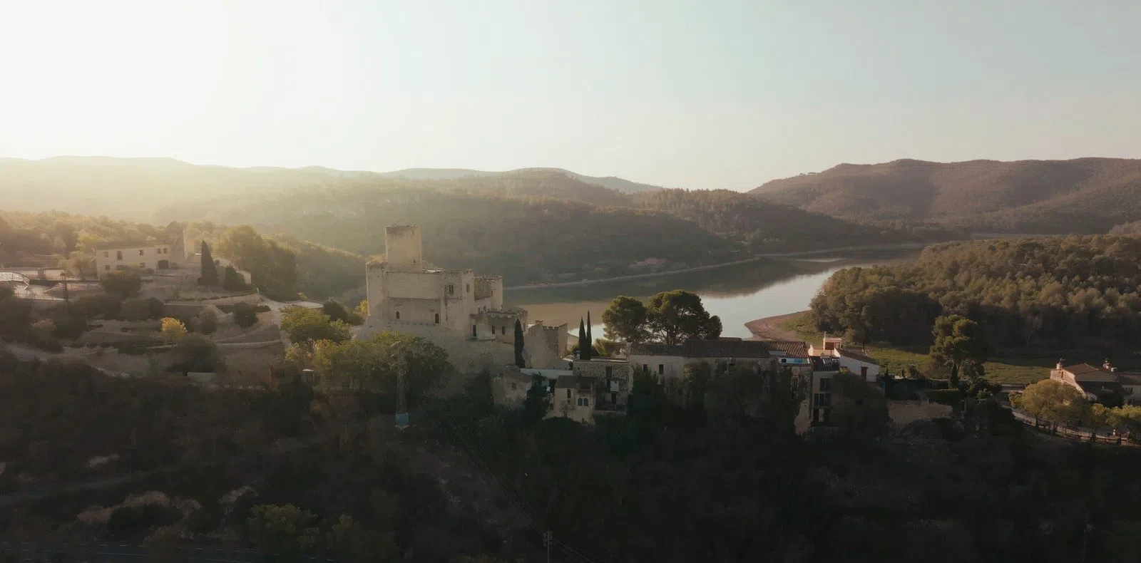 Castellet Castle & old town, Barcelona