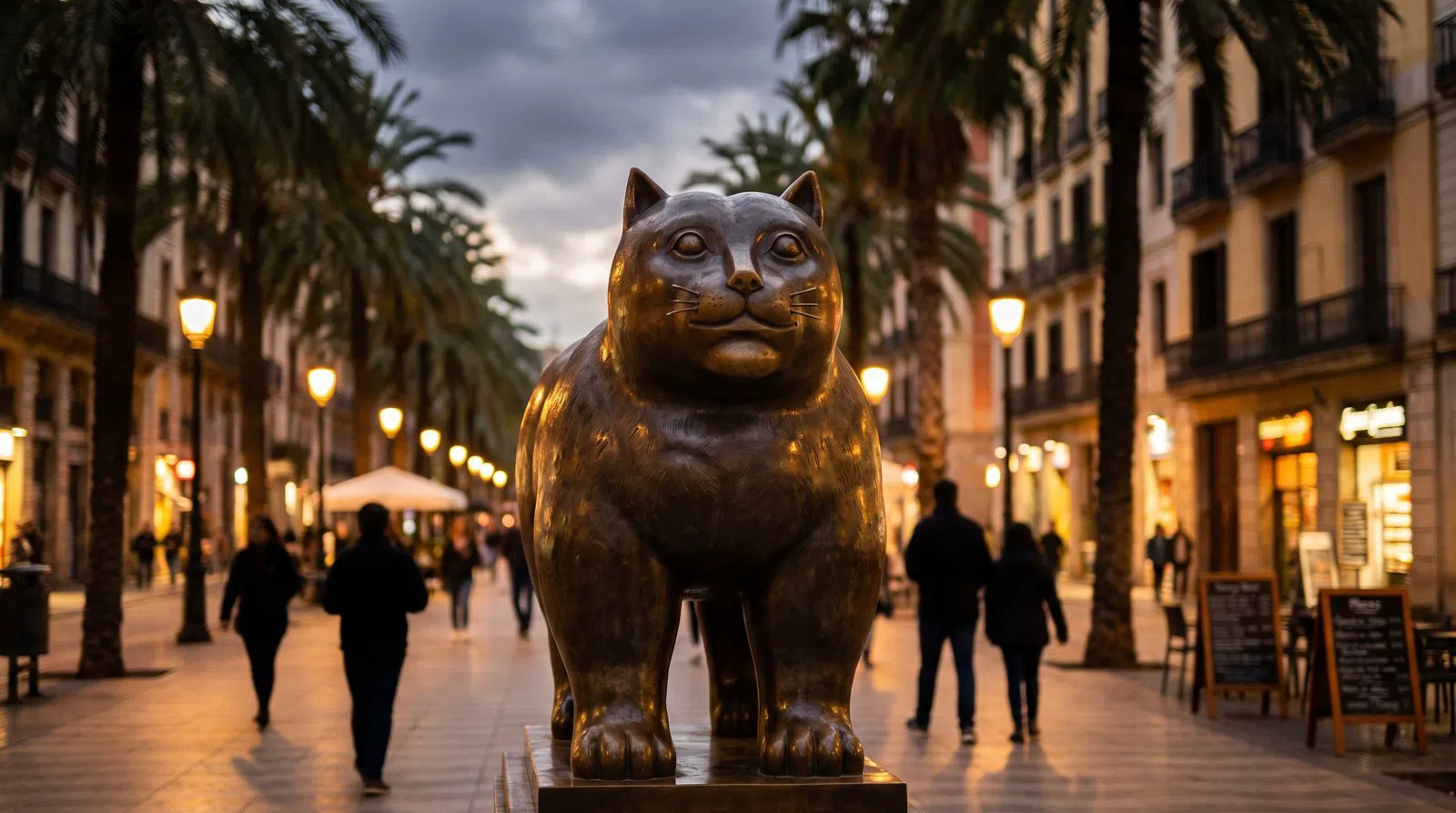 El Raval, Barcelona: la ciudad después del anochecer, y a todo color